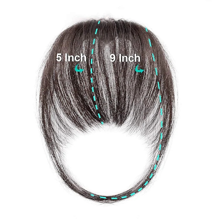 Flequillo clipable para un look transformado instantáneamente