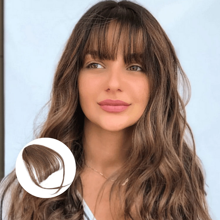 Flequillo clipable para un look transformado instantáneamente
