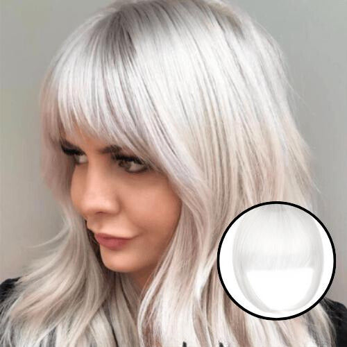 Flequillo clipable para un look transformado instantáneamente