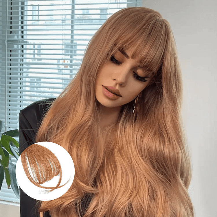 Flequillo clipable para un look transformado instantáneamente