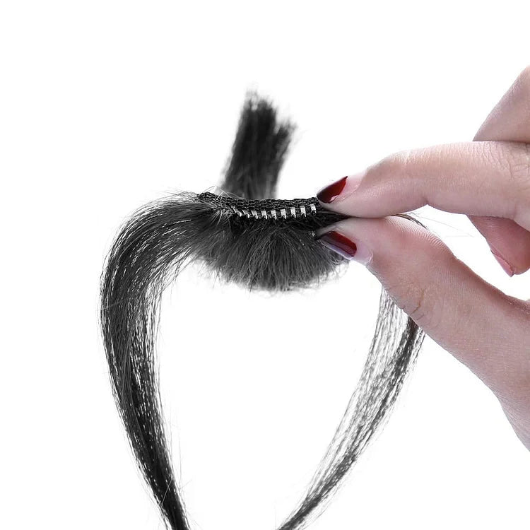 Flequillo clipable para un look transformado instantáneamente