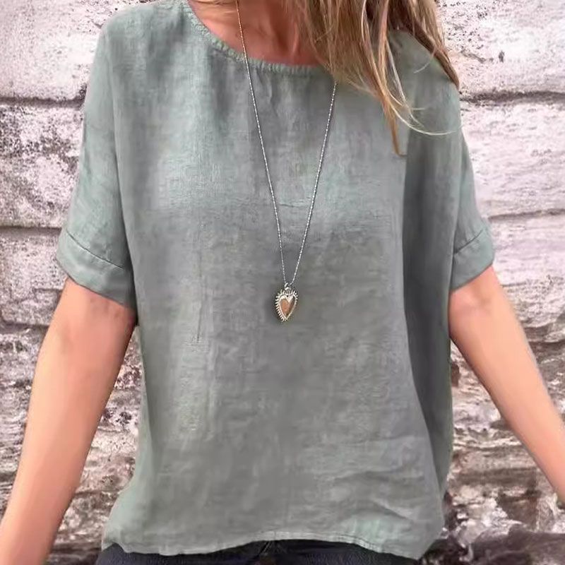 Blusa de algodón-lino: confort y elegancia en el día a día