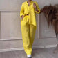 Set de 2 piese pentru femei | Cămașă și pantaloni Bouthered